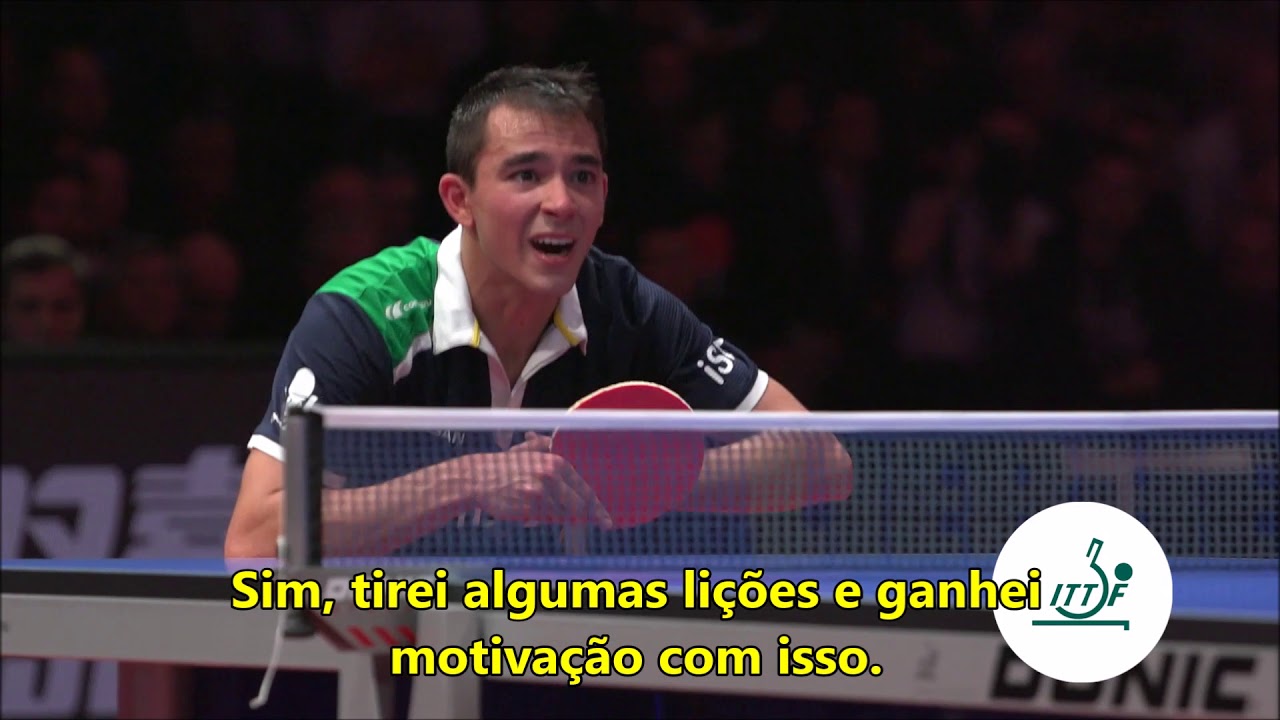 Entrevista de Hugo Calderano à ITTF - Tênis de Mesa
