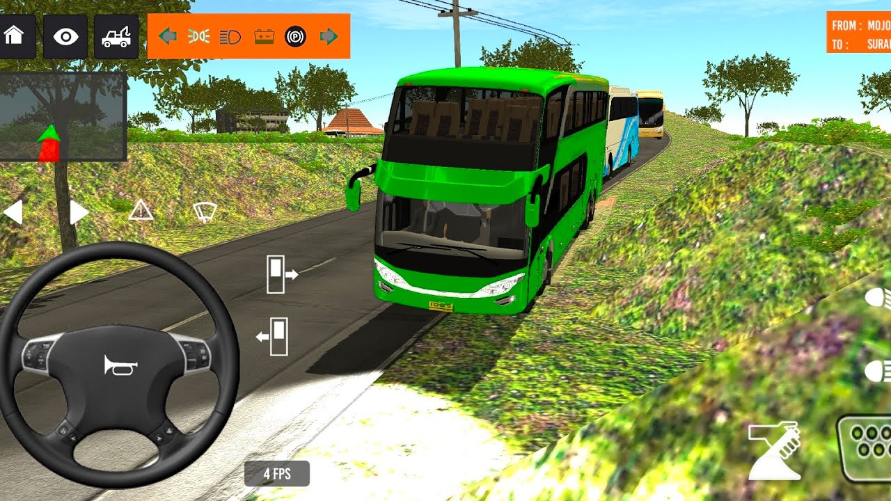 euro coach bus simulator 😭🚌|| new coach bus simulator part- 01 Android gameplay 95