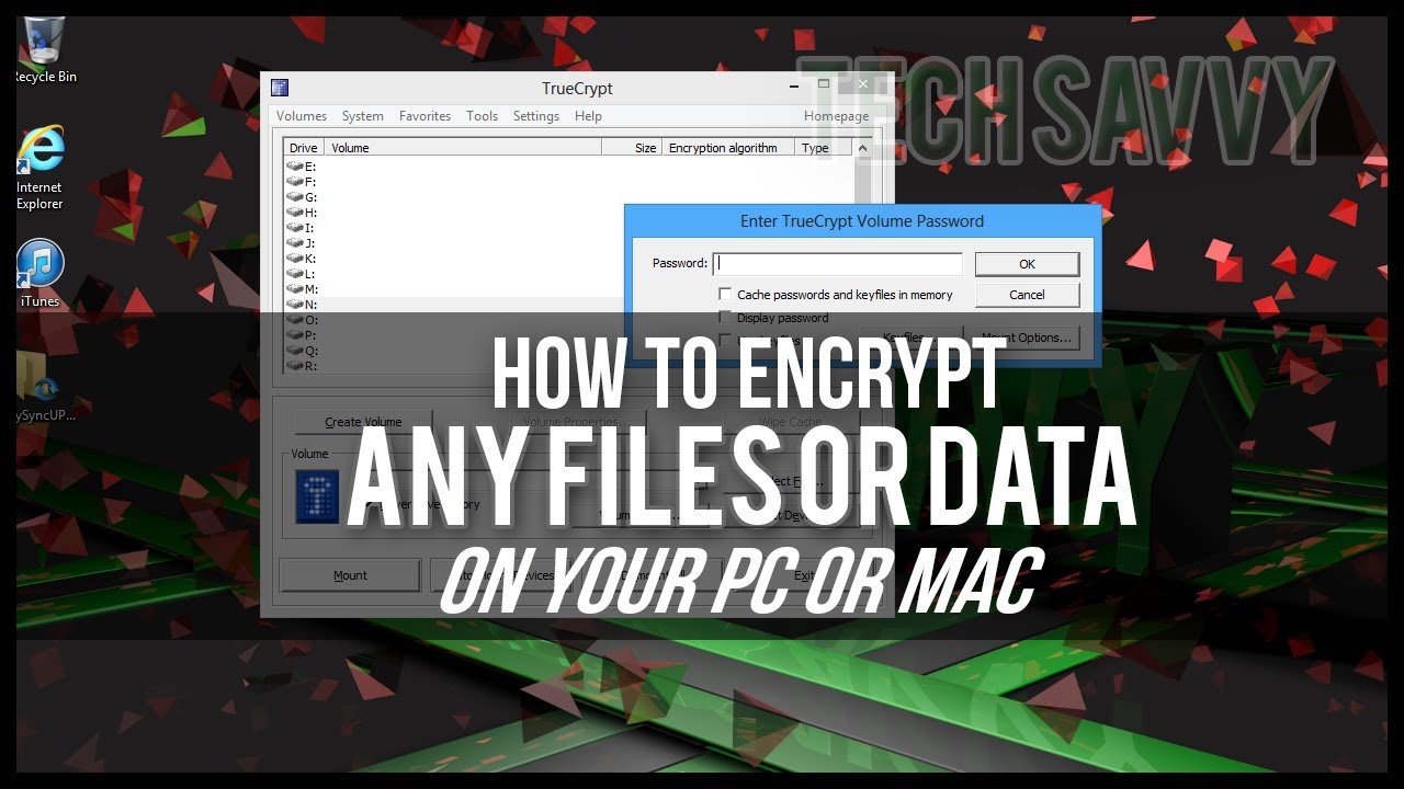 How to Encrypt Any Files or Data