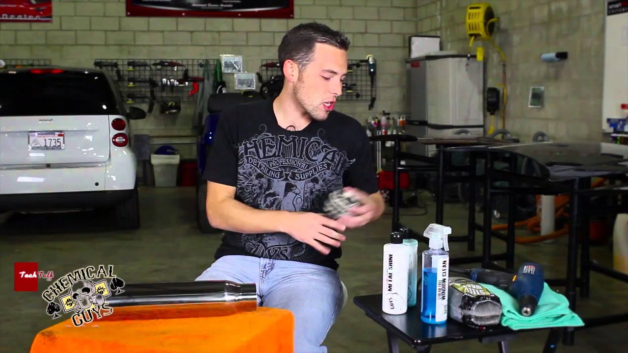 Chemical Guys - How To Polish Stainless Steel - Exhaust Tips Magnaflow