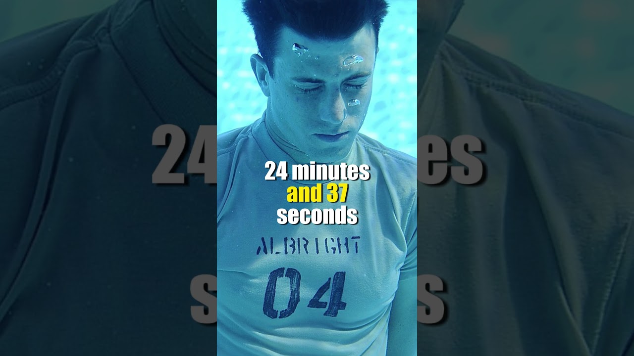 Budimir &Scaron;obat Holds the World Record for Holding Breath Underwater | Science Facts