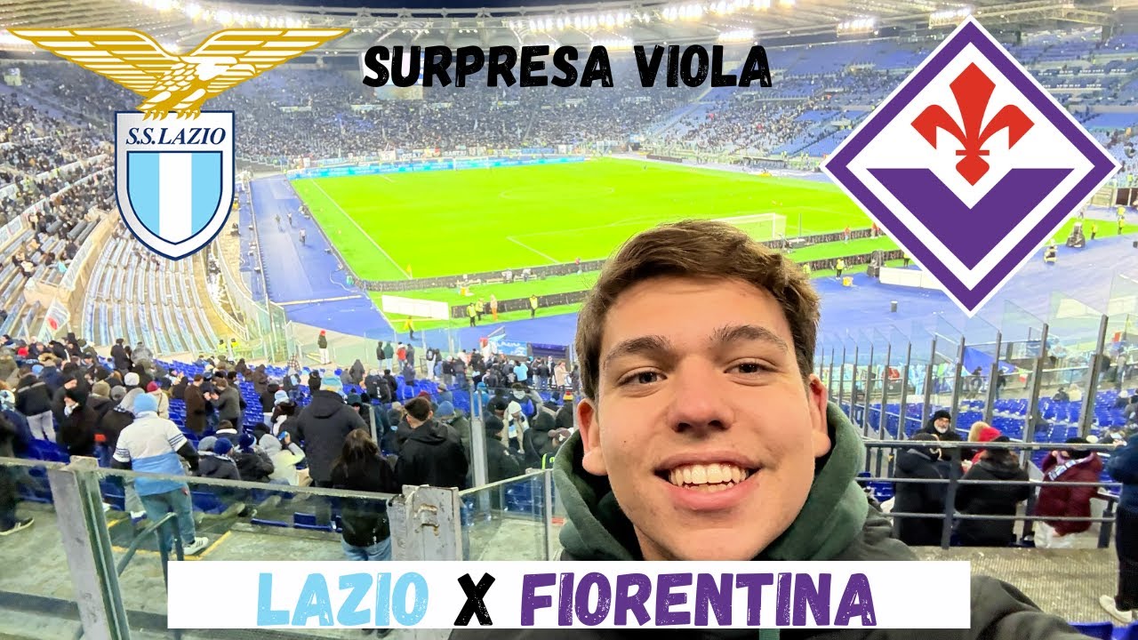 SURPRESA VIOLA NO OLÍMPICO! Fut In Loco EP 18: Lazio 2x2 Fiorentina! (vlog)