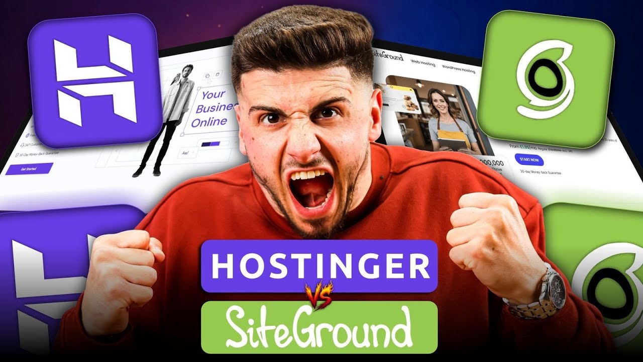 Hostinger или Siteground — какой из них лучше для сайтов в 2026 году?