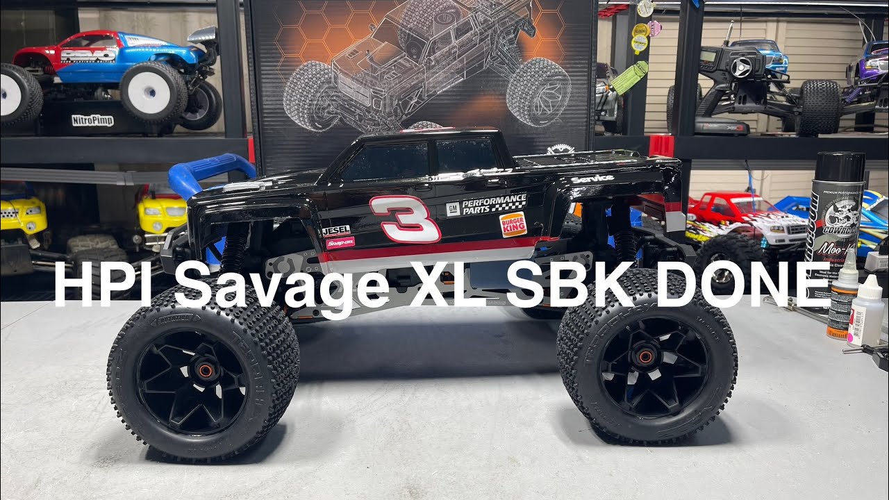 HPI Savage XL SBK Nitro NEW RELEASE Part Two