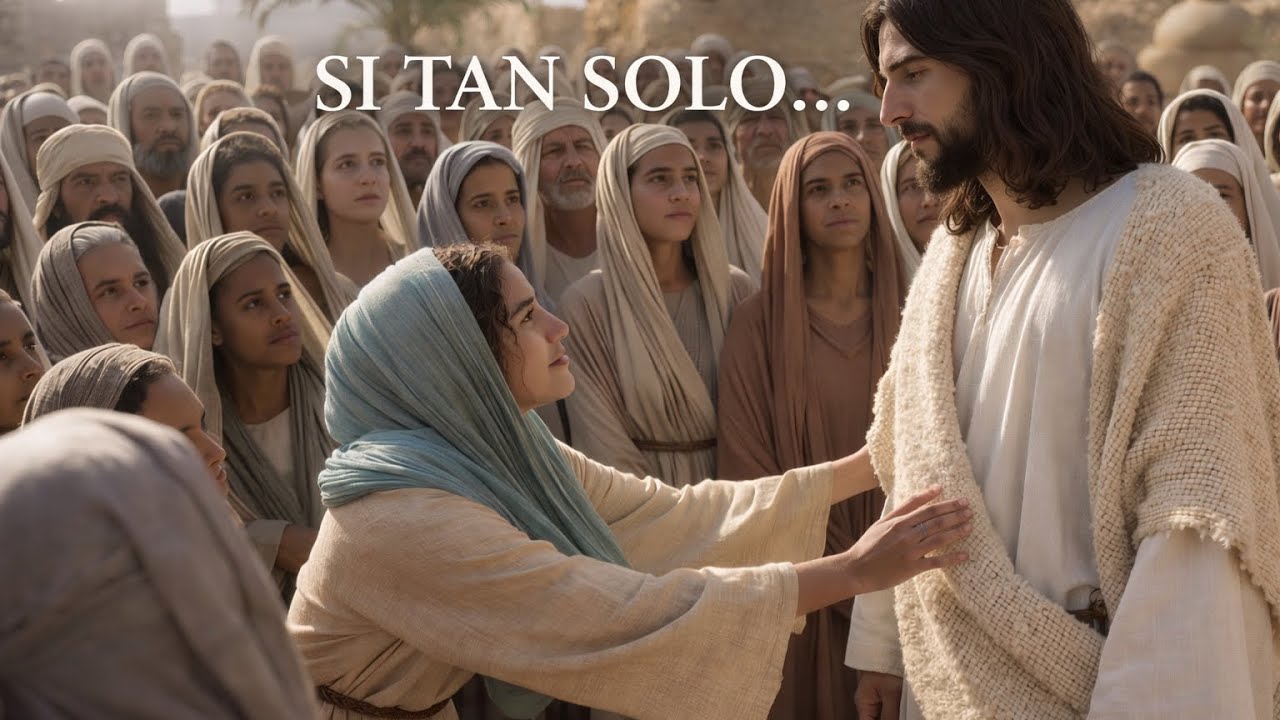 Si tan solo tocara su manto 