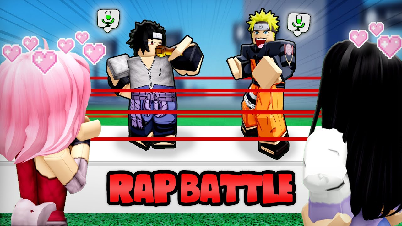 TROLLING ROBLOX VOICE CHAT as NARUTO #3 (RAP BATTLED SASUKE)