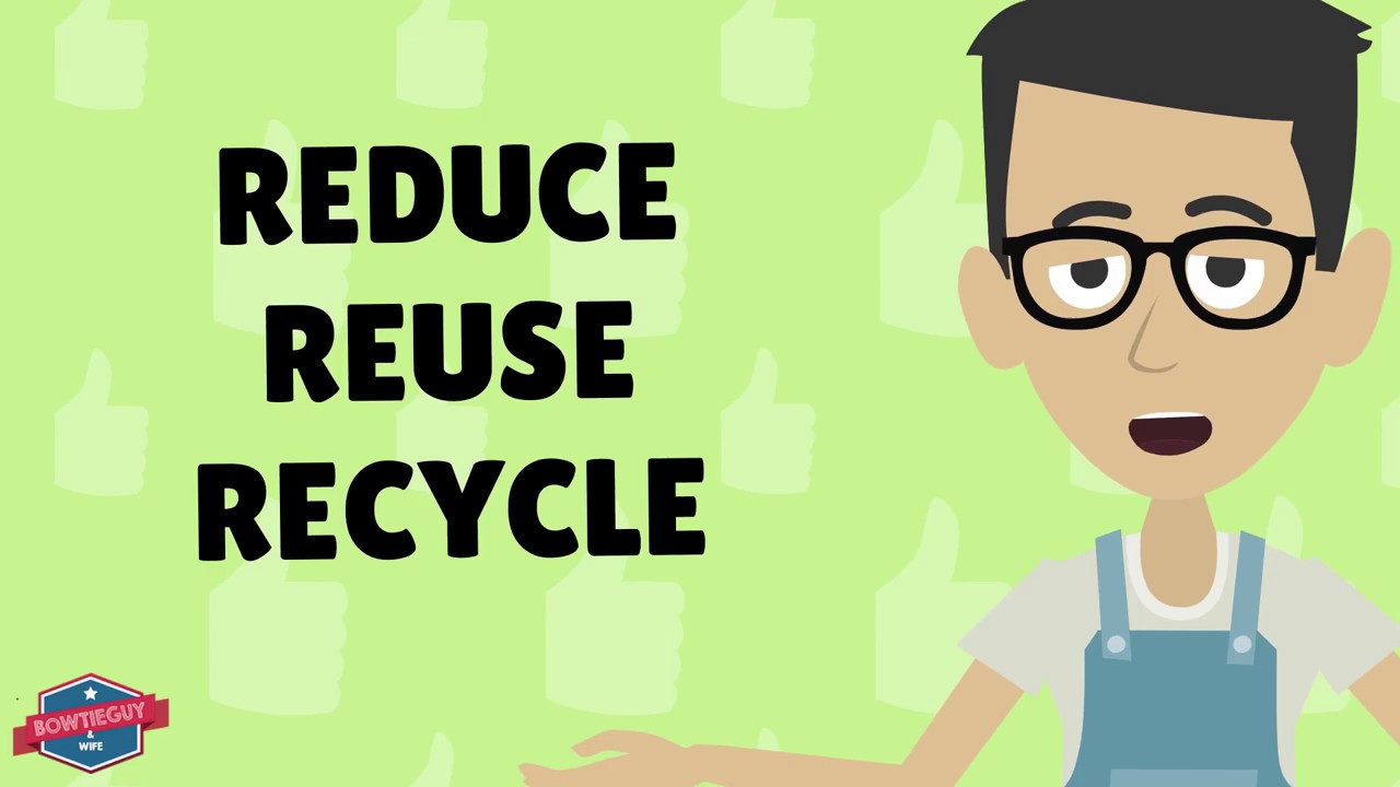 Conservation - Reduce, Reuse & Recycle - Educational Science Video for Elementary Students & Kids