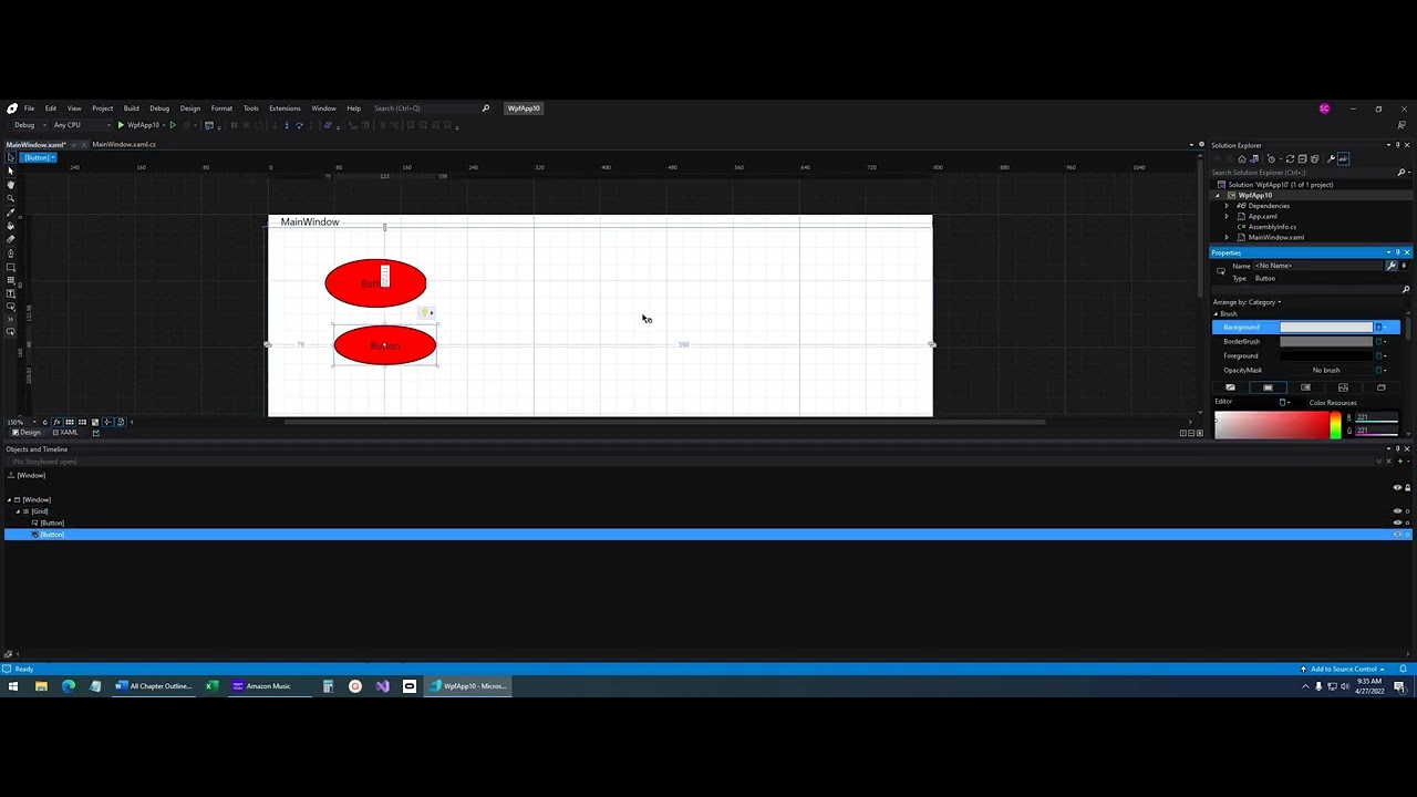 C# Expression Blend