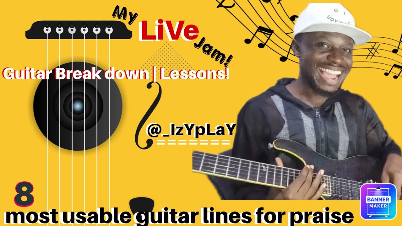 How to play | African Praise guitar | IzYplay - Break down Lessons | guitar tutorial