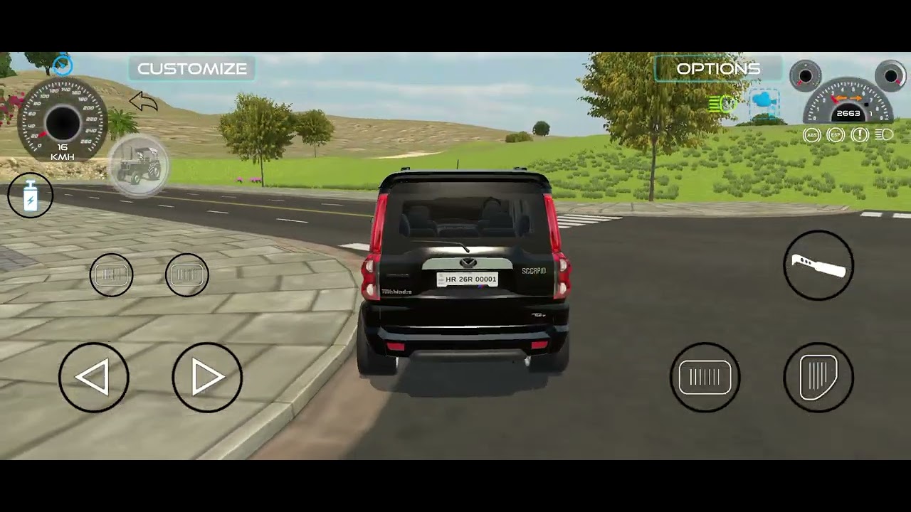 Apne #scorpio me nye alloy wheel lg gye #automobile #viralvideo 