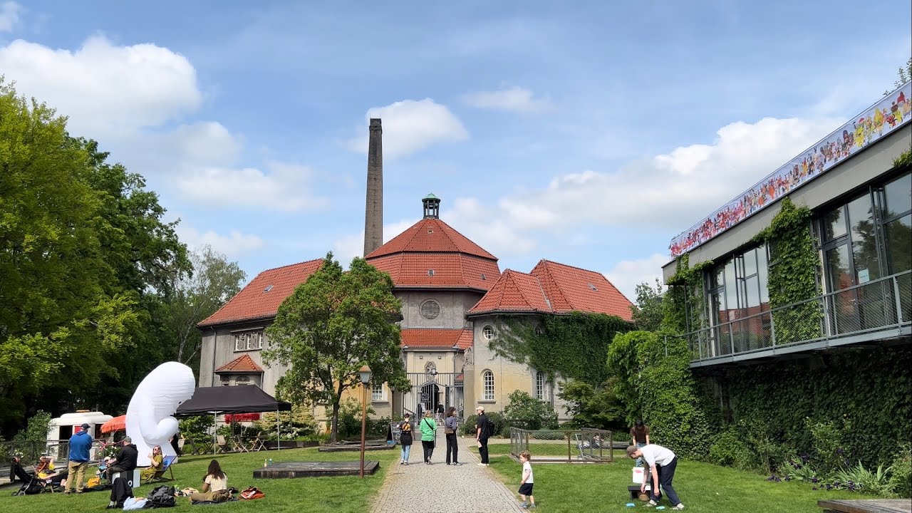 Berlin - Between Gesundbrunnen and Wedding [4K]
