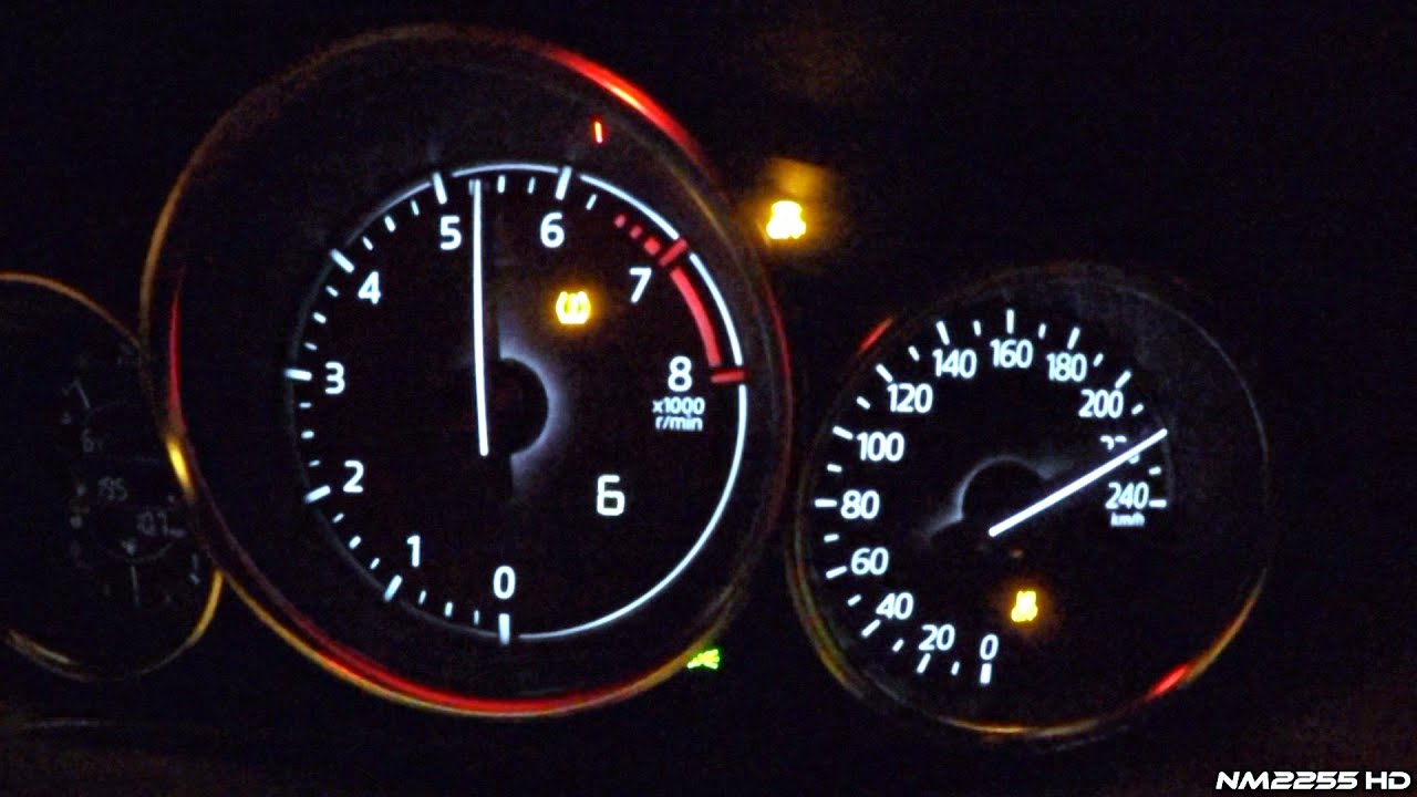 2016 Mazda MX-5 Miata 2.0L - 0-220km/h Acceleration Test