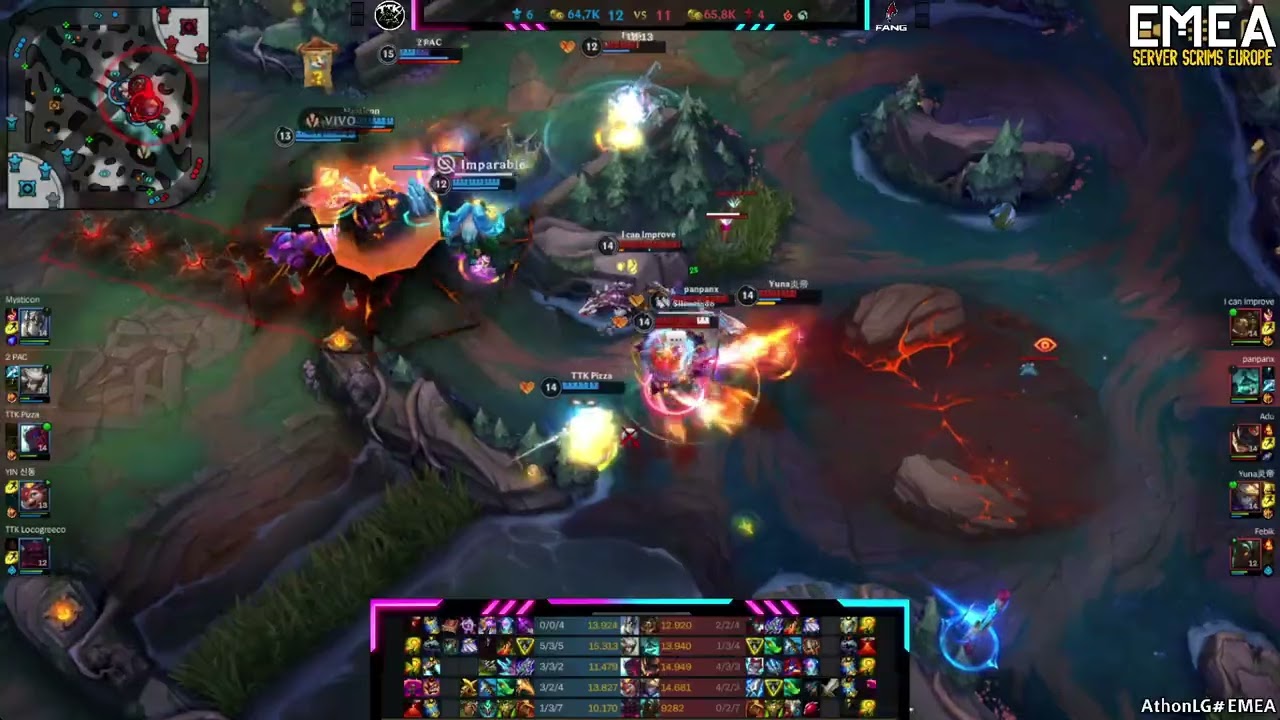 SCRIMS EMEA MOMENTS: Train To Kill vs Fang Esports TEAM - Game 1 / Free Dra... | #athonlg de #Twitch