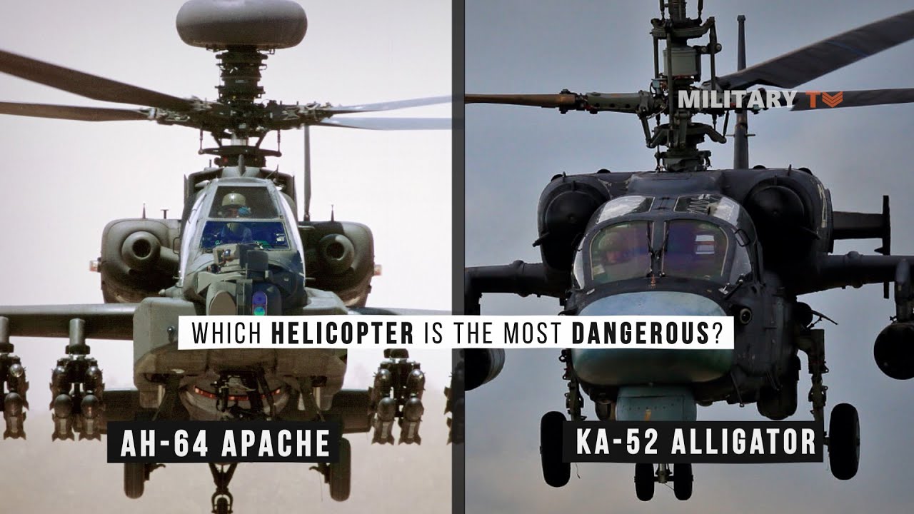 AH-64 Apache против KA-52 Alligator: какой из них лучше?