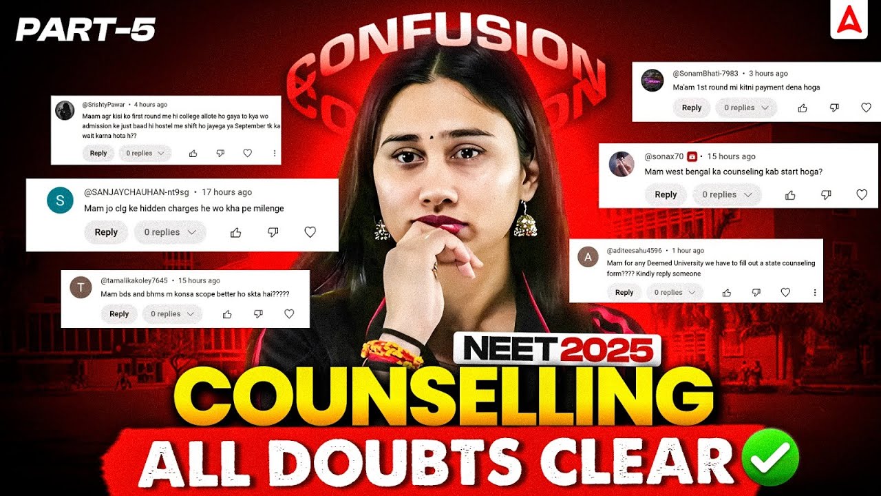 NEET 2025 Counselling: All Your Doubts Cleared with Expert Guidance by Bharti Singh | PART - 5!