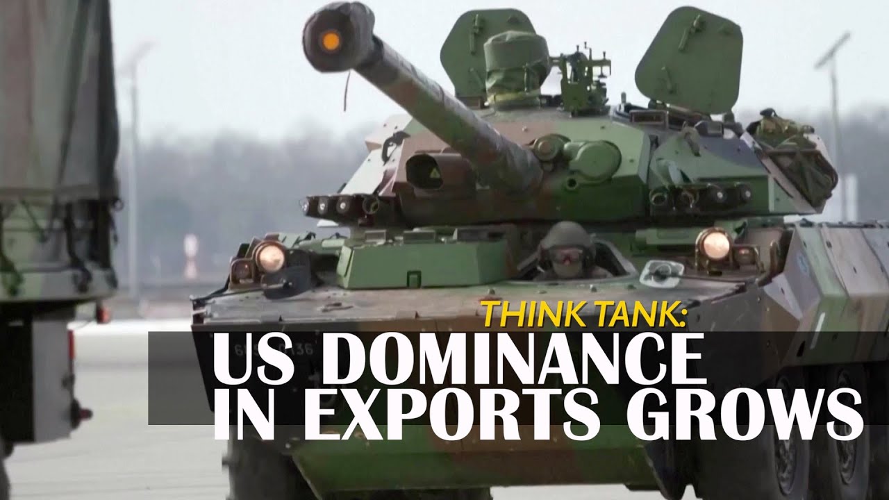 SIPRI: Trade of major arms booming from 2017 to 2022 and US is unsurprisingly No.1 exporter