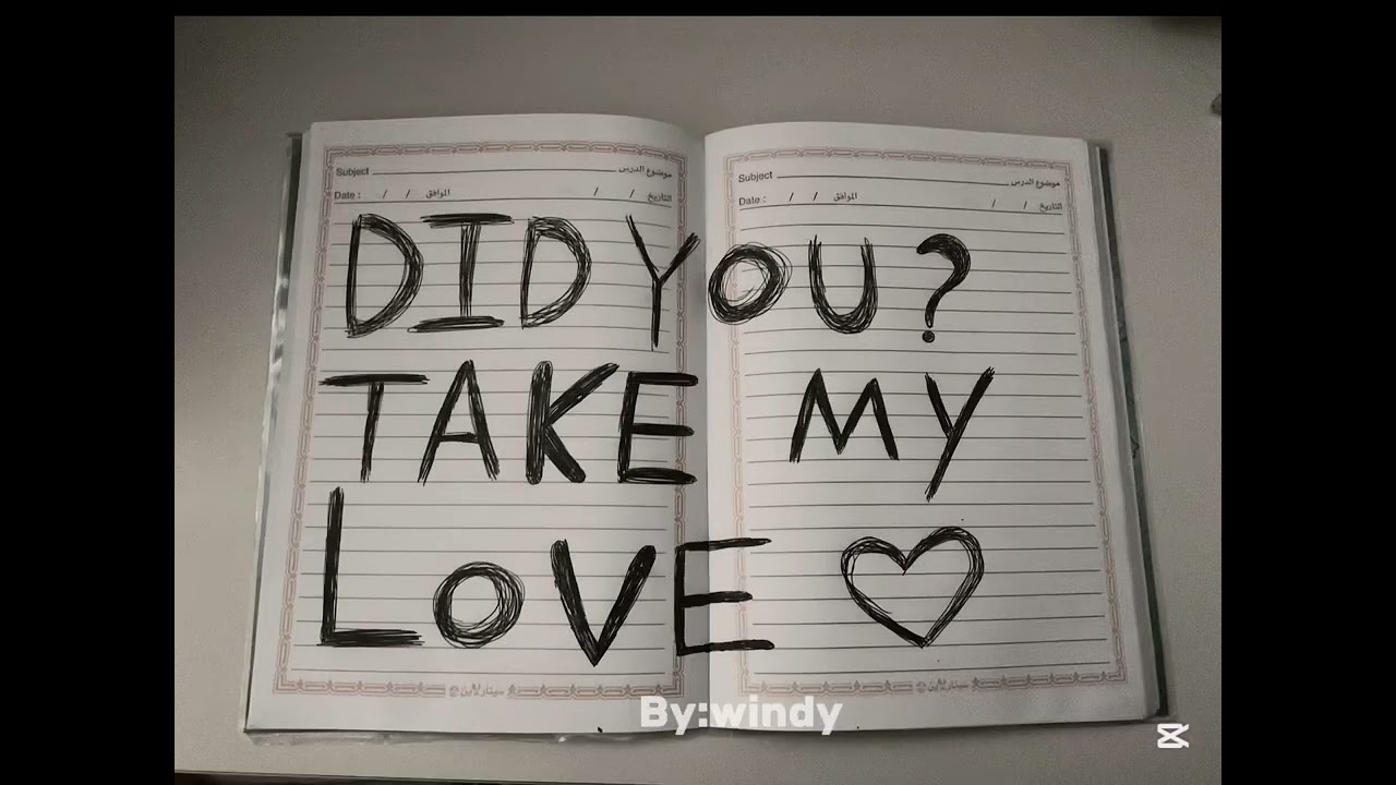 DID YOU TAKE MY LOVE AWAY FROM ME ME 🌷&rdquo;