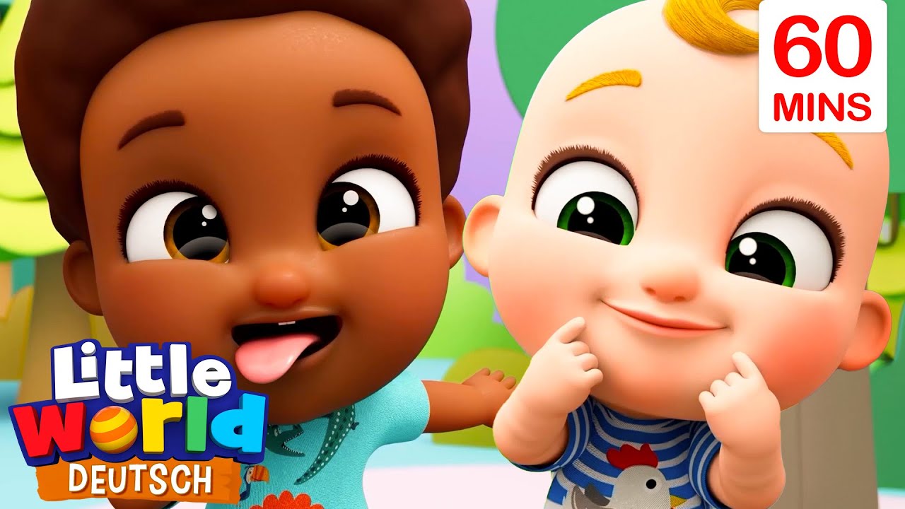 Kopf, Schultern, Knie und Zehen ✨ Kinderlieder für Kleinkinder | Little World Deutsch