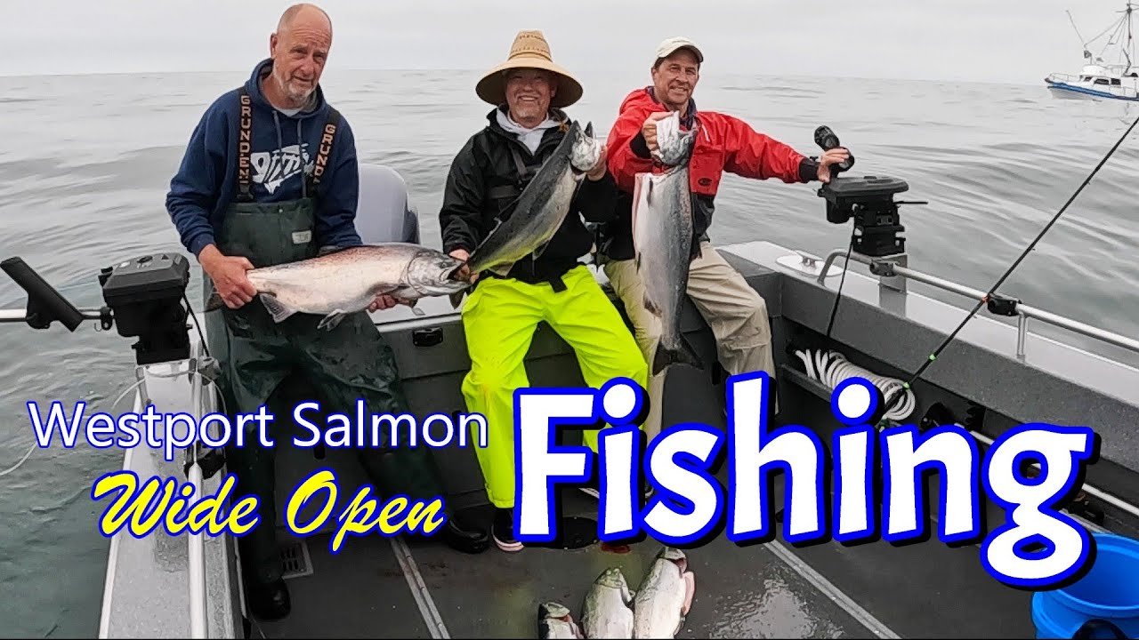 Westport Chinook & Coho Salmon Slaughter | How to Fillet-A-Fish