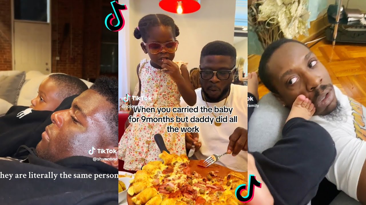 Black dads and their kids 🤣 Funny & cute moments ❤️