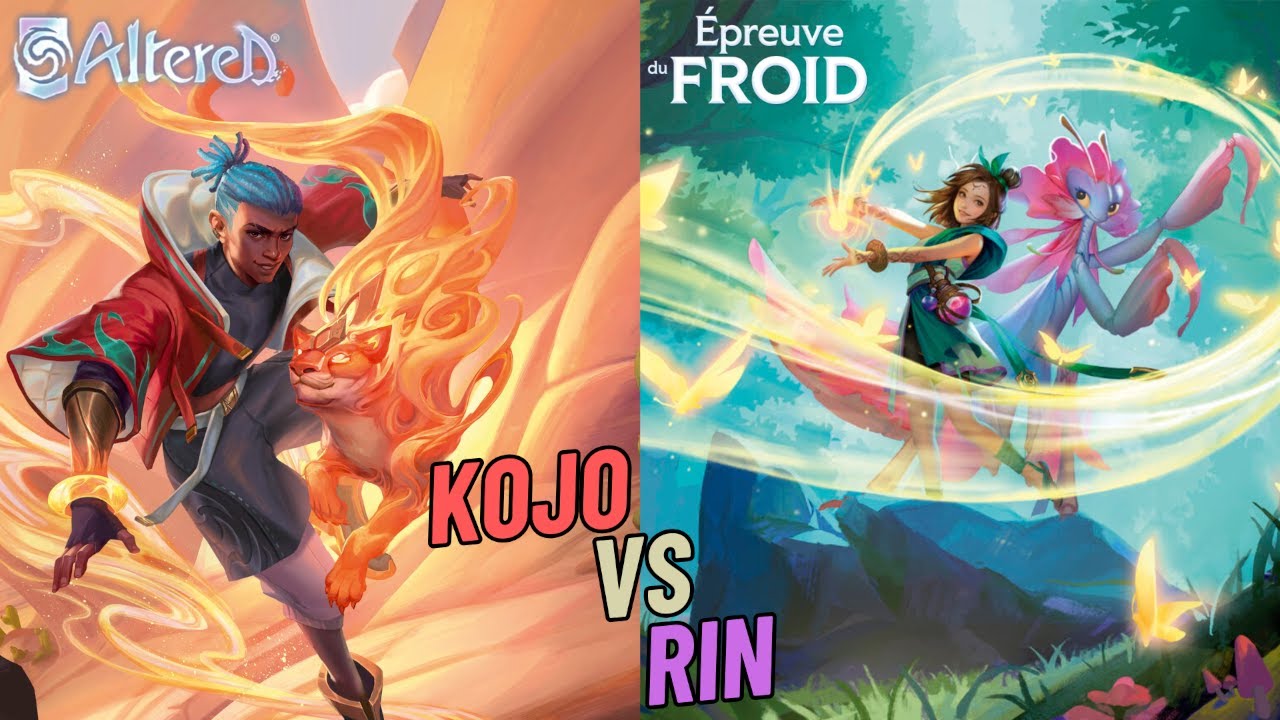 Altered TCG - Trial by Frost - Kojo VS Rin !