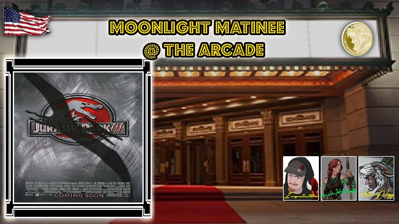 Moonlight Matinee at the Arcade - Jurassic Park III