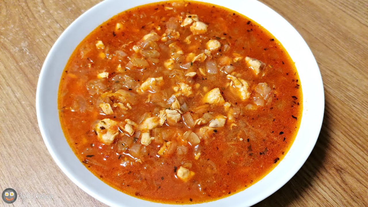 Pileći gulaš recept (ručak za više dana)...Bolji nećete jesti!