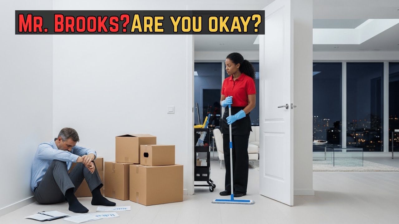 The millionaire was ruined… until he discovered who his janitor lady really was.