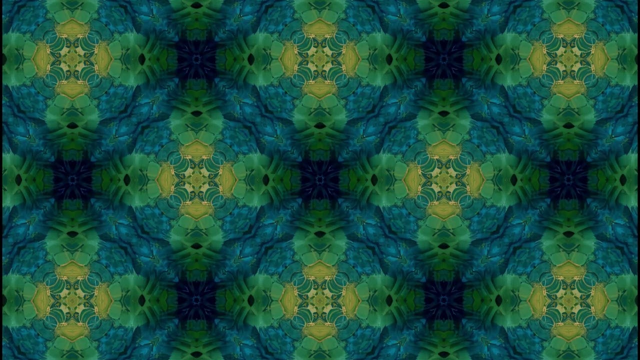 Psychedelic Fractal Art 4K 🌈 | Lucid Origin Visual Screensaver for TV