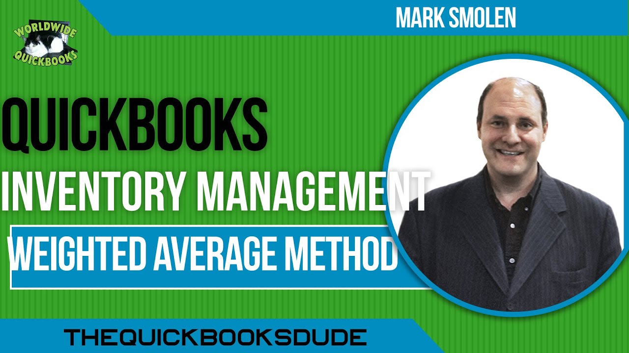 Оценка запасов QuickBooks Метод средневзвешенной стоимости