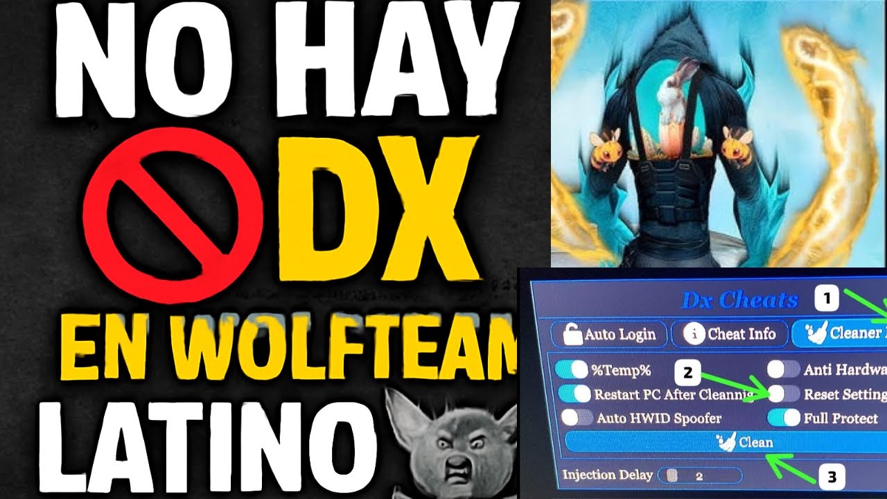 YA NO EXISTE EL HACK EN WOLFTEAM LATINO??