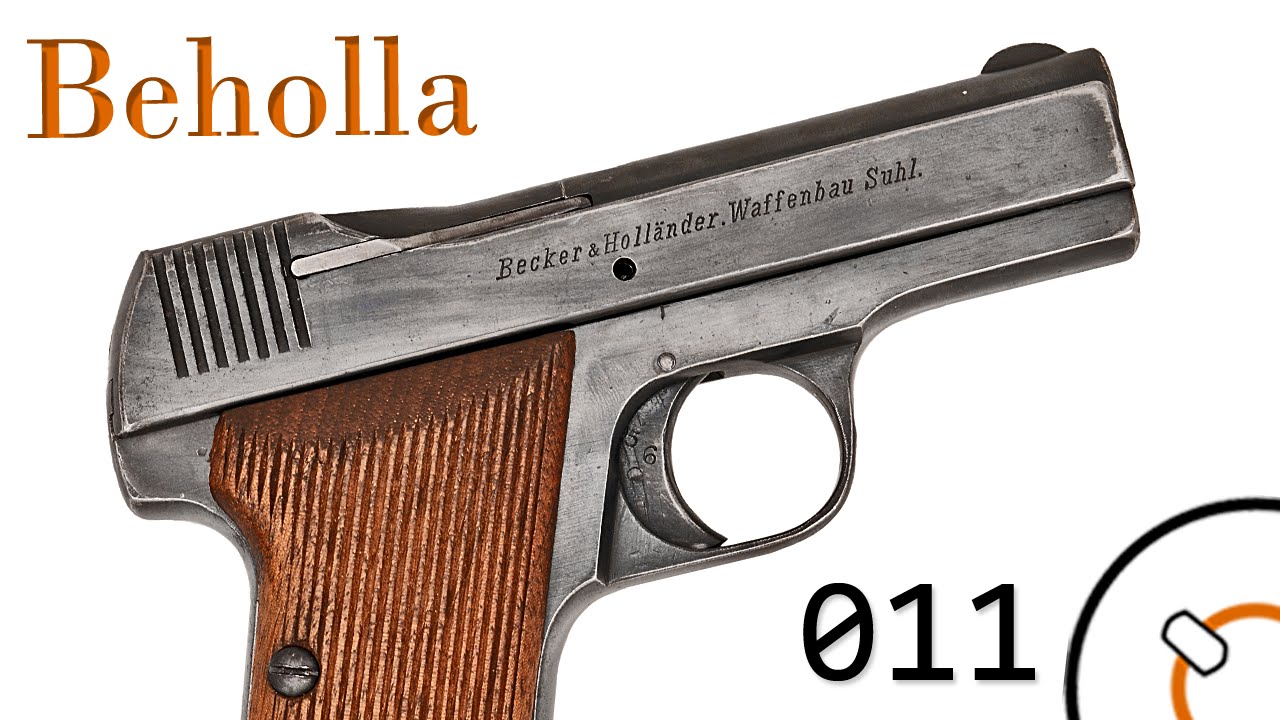 History of WWI Primer 011: German Becker & Hollander Beholla Pistol Documentary