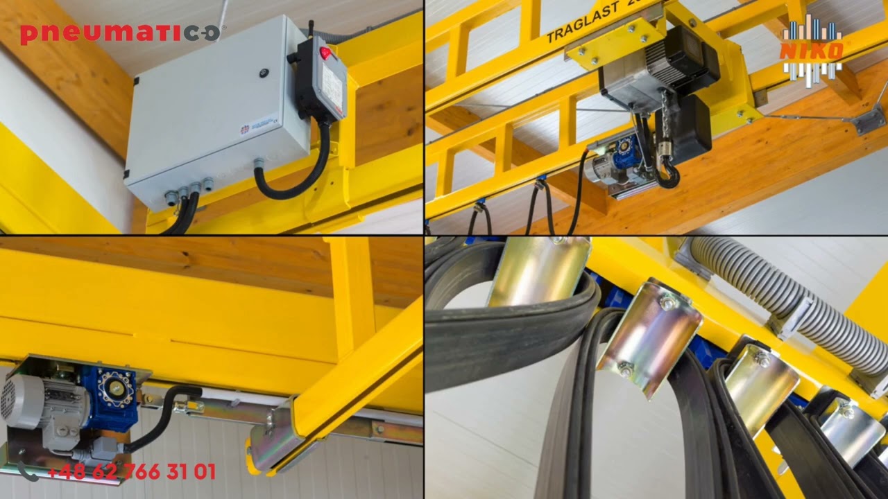 Systemy dźwigowe NIKO Żurawie lekkie | NIKO Light Cranes