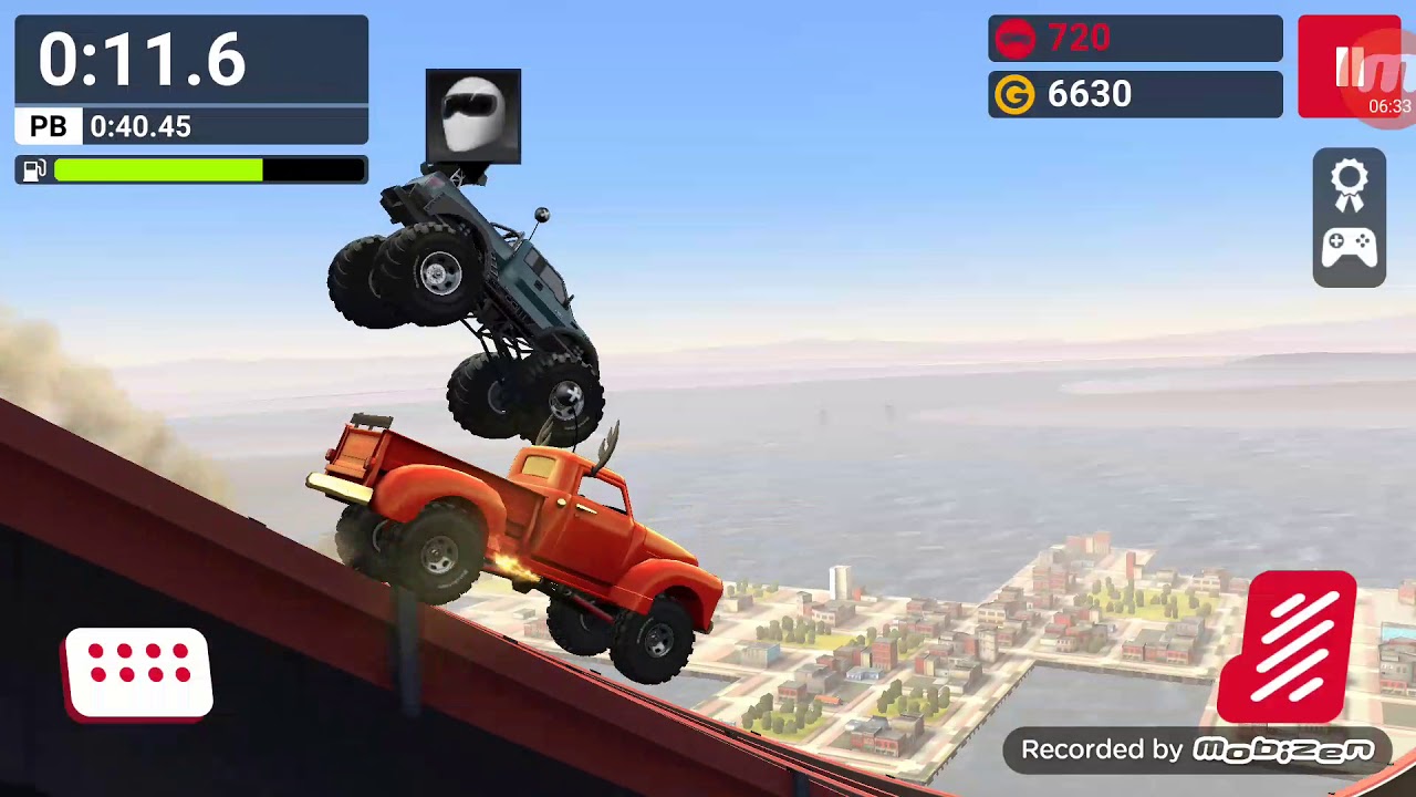 The joyrider glitches in the desert rush MMX HILL DASH
