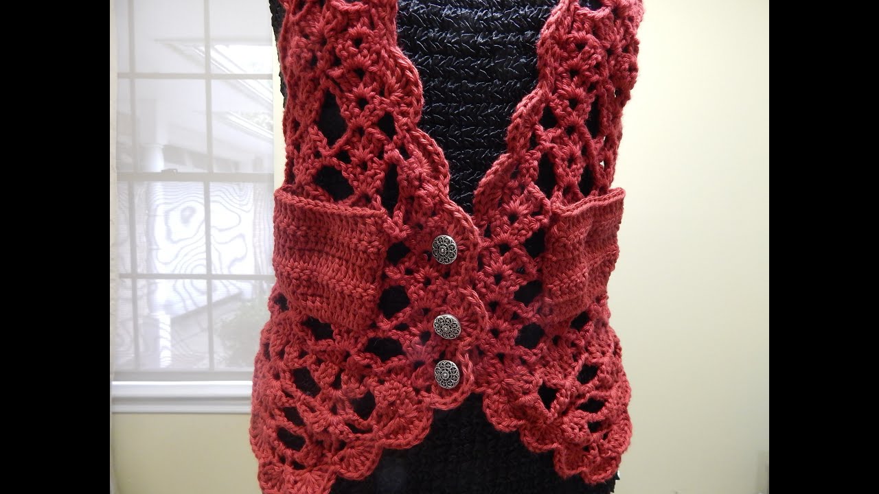 Chaleco Crochet Talla Chica