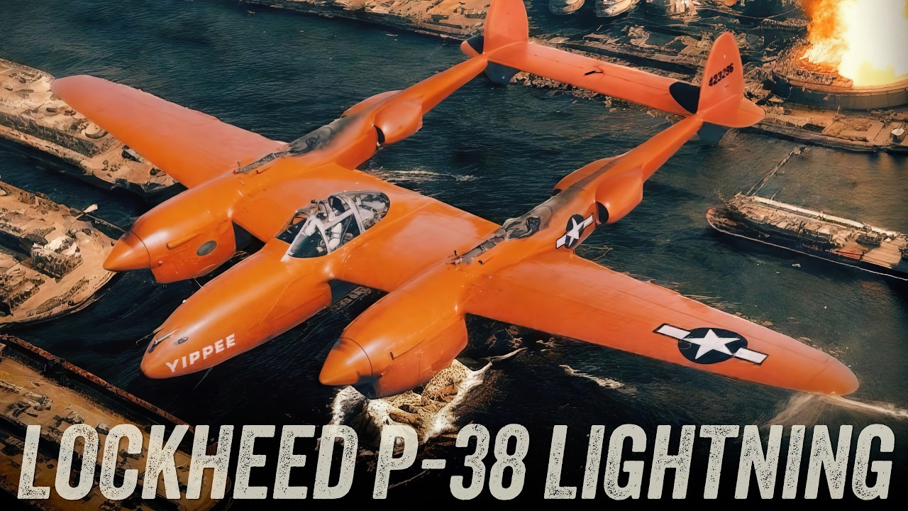 LOCKHEED P-38 LIGHTNING | One of America's Most Unique WWII Warplanes