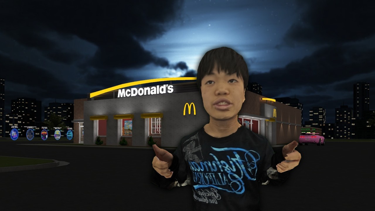 ELE FOI NO MC DONALD'S PELA PRIMEIRA VEZ!