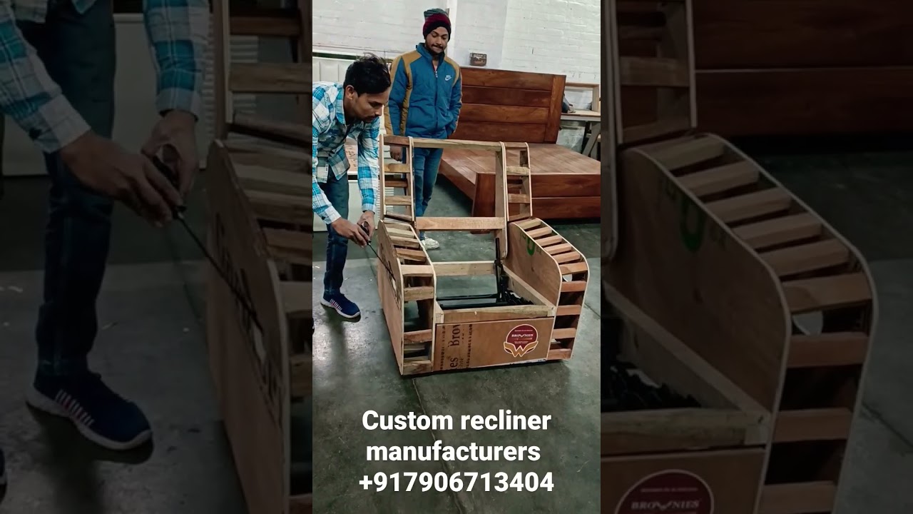 We have All india delivery of our custom recliner Sofas  contact us +917906713404