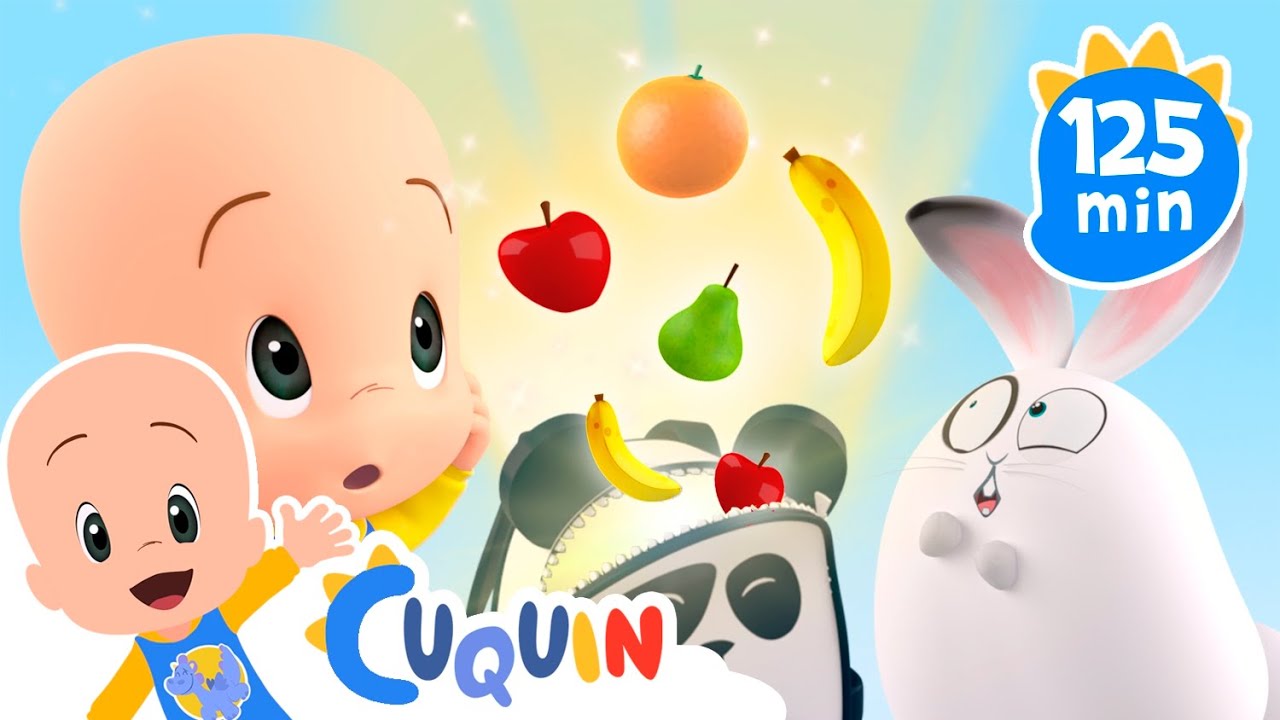 Colorful Fruits and more educational videos for kids with Cuquin