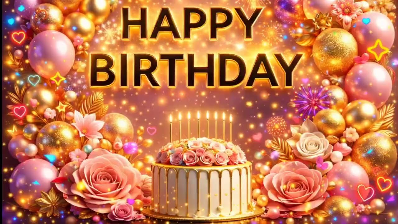 HAPPY BIRTHDAY🎂Song | Most Beautiful Birthday Party Song Ever | Special Celebration Song 2026