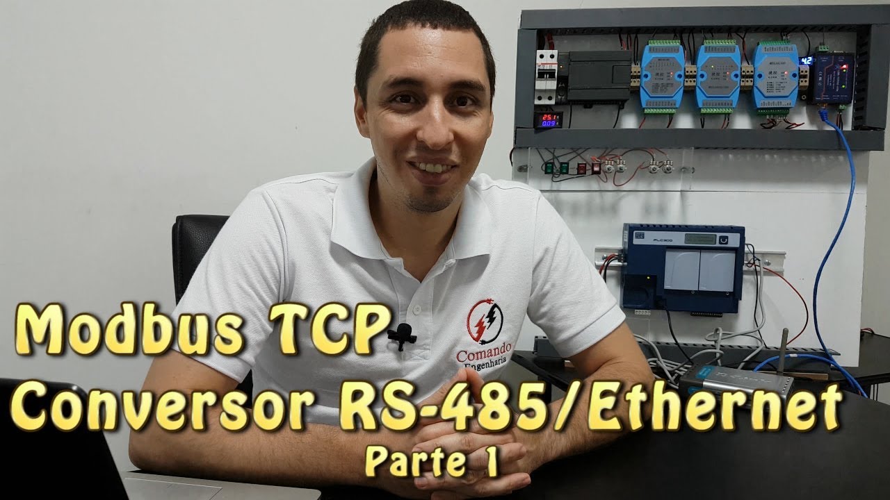 Configurando uma aquisição modbus/TCP no SCADABR utilizando conversor RS485/Ethernet - Parte 1/2