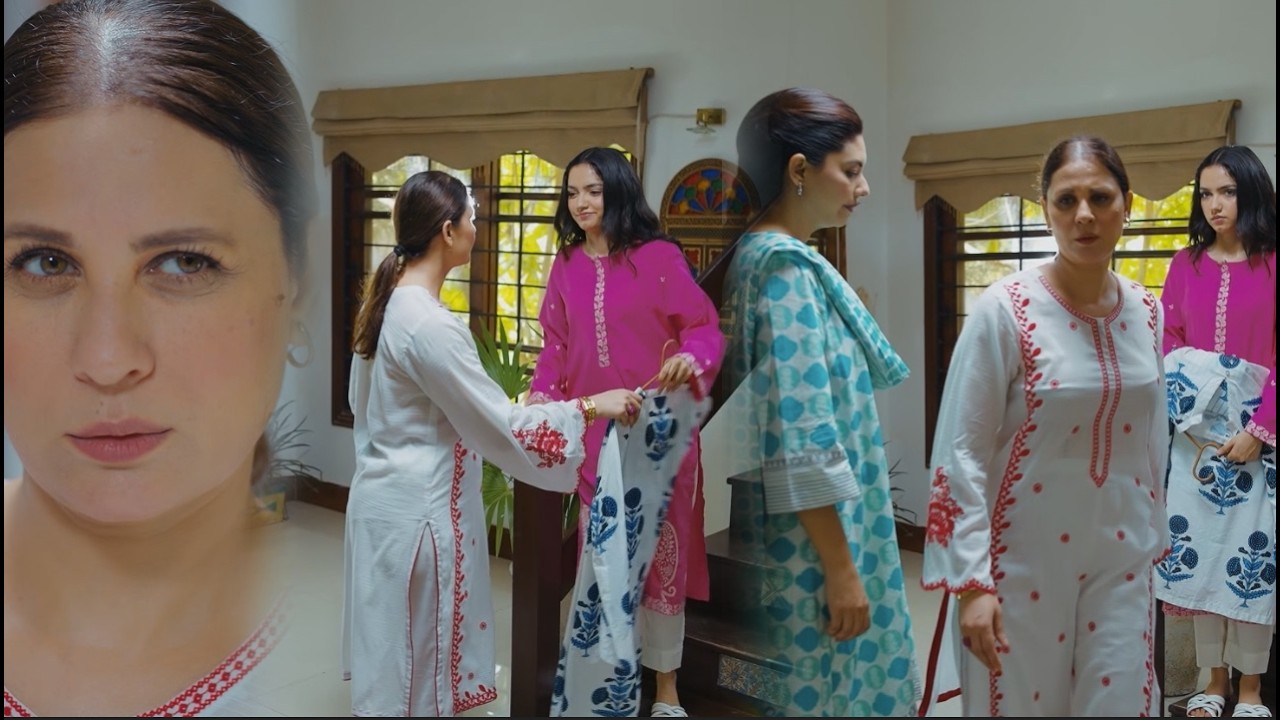 Maa Ne Bacha Liya Raha Bi Ko Mami Se #ainaasif #Maa #greentv #trending