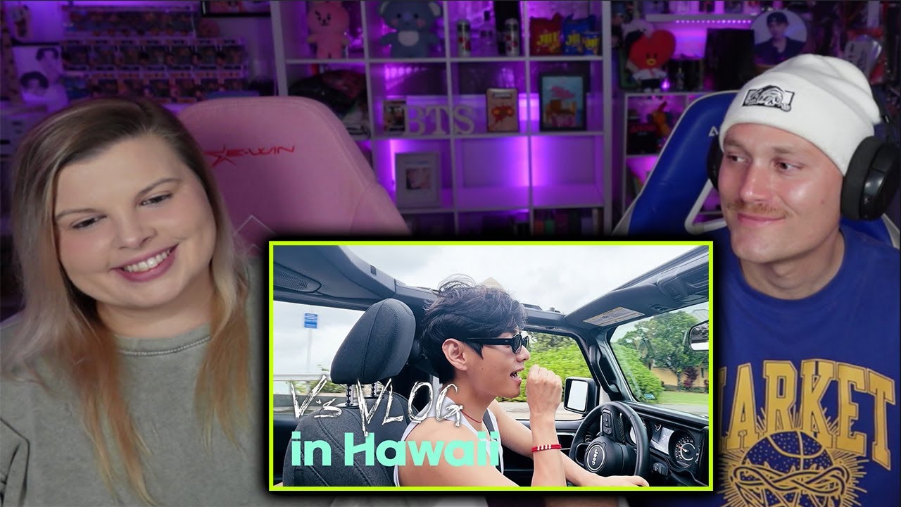 [VLOG] V&rsquo;s VLOG in Hawaii | Reaction