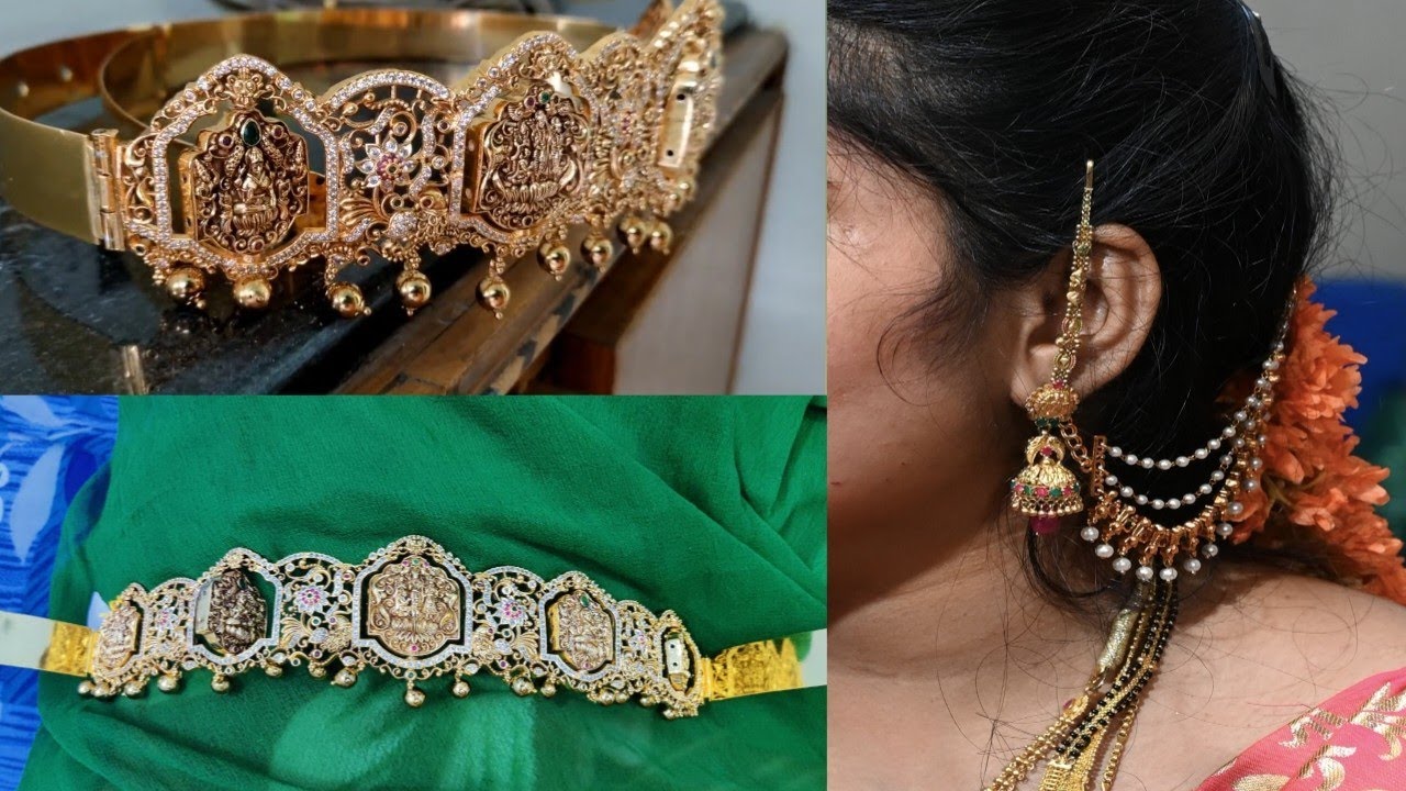 Traditional Gold Vaddanam and ornaments Collection | నాది నా పాపధి వడ్డనాలు | Jewelry Collection