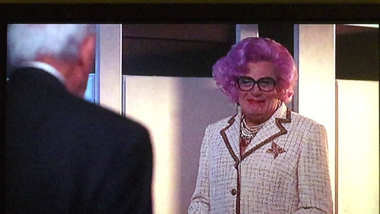 Dame Edna can kill a man! Ally McBeal