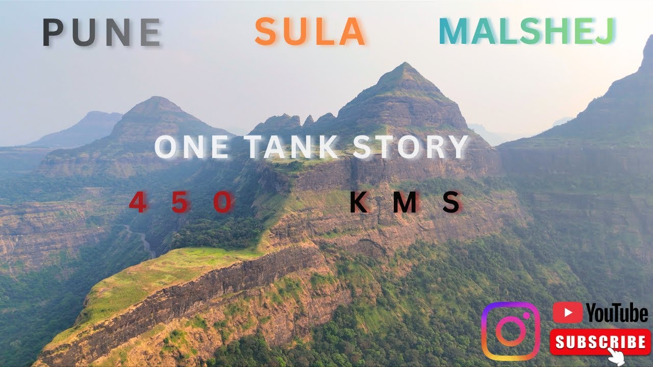 Pune to Nashik(Sula) and Malshej Ghat Bike ride One tank Story of CB350RS 