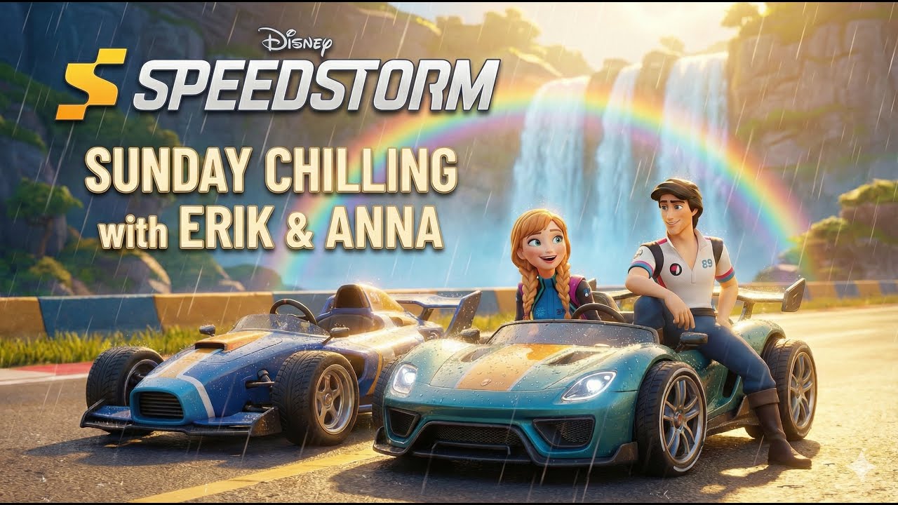 #Disneyspeedstorm | THE PERFECT SUNDAY VIBES! ☀️🌧️ Chilling with Erik & Anna | #gameloft #disney