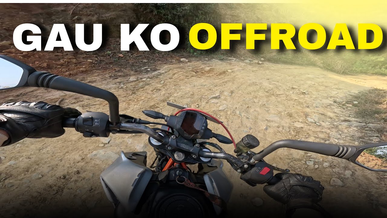 OFFROADING ON DUKE 250  