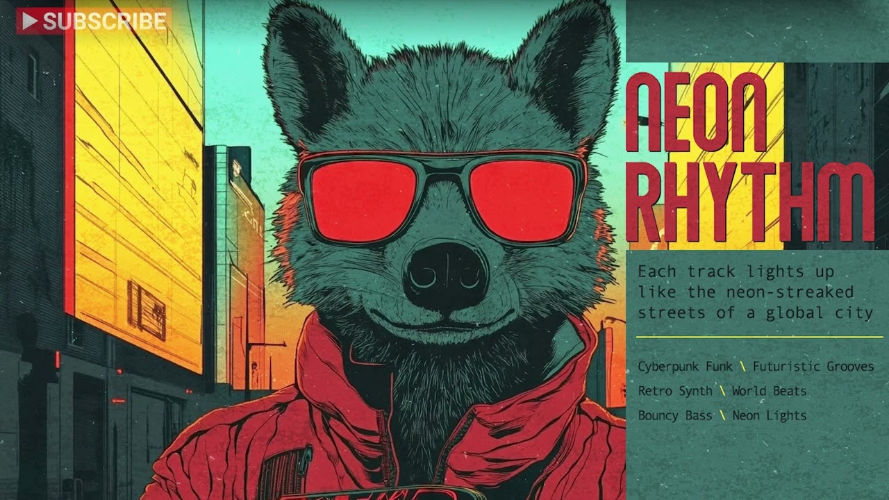 Neon Rhythm \ Cyberpunk Funk \ Futuristic Grooves \ Retro Synth