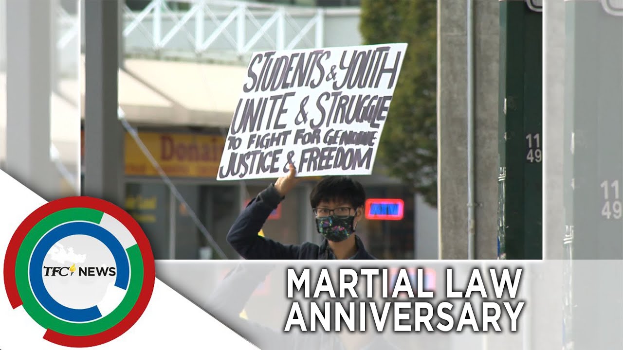 Filipino Canadian activists say &acirc;&euro;&tilde;never again&acirc;&euro;&trade; to martial law | TFC News Vancouver, Canada